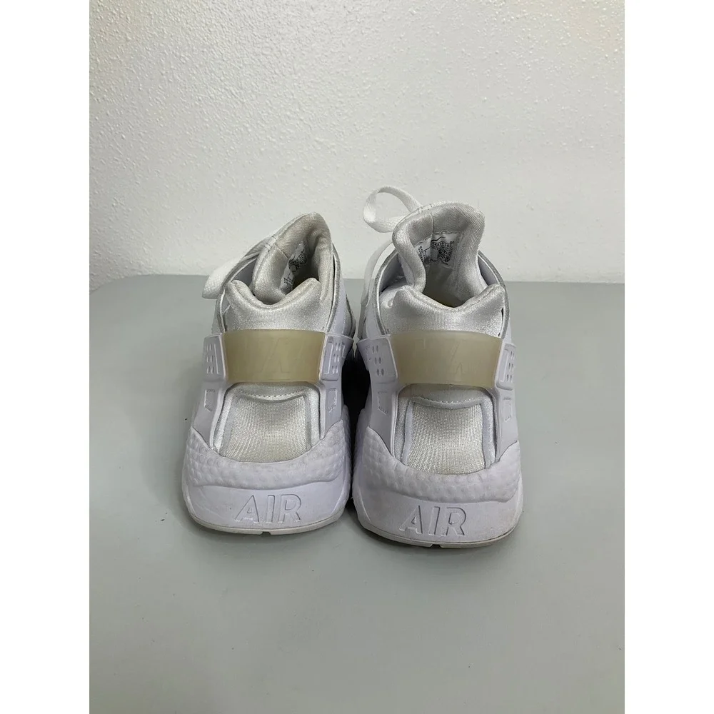 Nike Air Huarache White Metallic Silver Sneakers DH4439-102 Womens 10